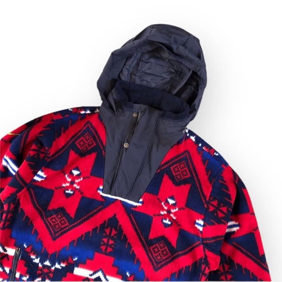 Rare Polo By Ralph Lauren Fleece Pullover Classic Americana - Size M - Picture 6 of 13